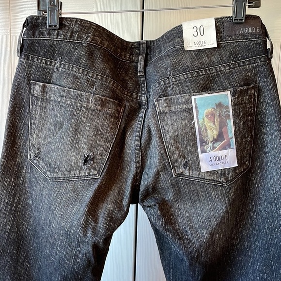 NWT AGOLDE Chloe Low Rise Slim in Liverpool sz 30 - Picture 12 of 14